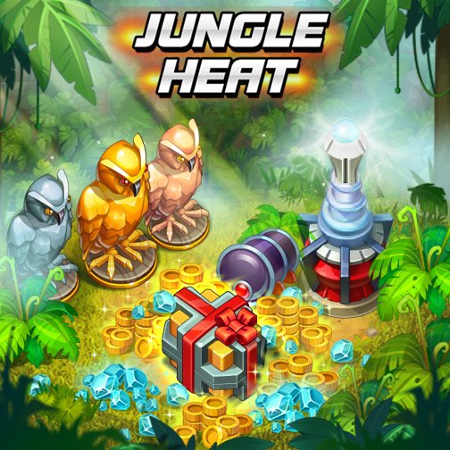 JungleHeatGame's tweet photo. Commanders, enjoy the update now: 
📱 Android: https://t.co/o4XBPzeXYe 
📱 iOS: https://t.co/b4Ei3L6Z7M https://t.co/l9EgeWDn4N