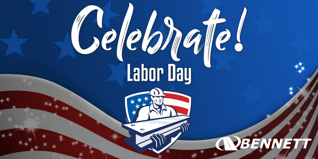 Bennett wishes all of our employees, drivers and agents a safe and restful Labor Day weekend! #LaborDay #transportation #trucking