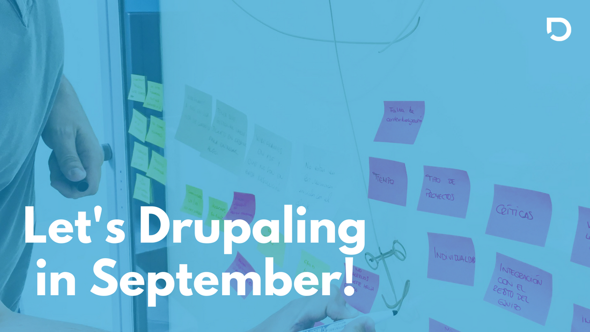 ladrupalera's tweet photo. [#EVENTS] 🗓 Don't miss the chance in September: Meet others drupalers and... #bedrupal! 💬
https://t.co/DZefqENclf #Drupaldev #D8 https://t.co/uz26chLjlR