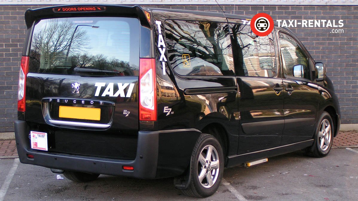 Peugeot E7 XS Wheelchair Accessible #Taxi available from today for #Rental in #Cardiff. Long wheelbase model. 7 passenger seats.
