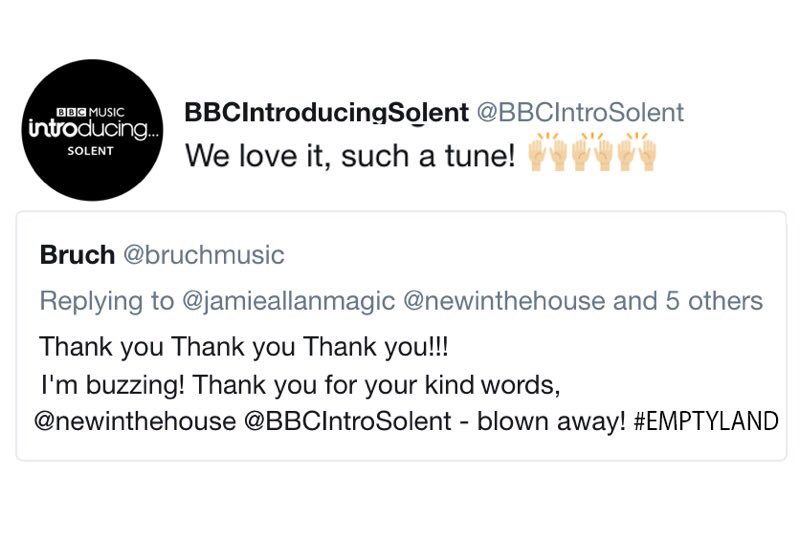 bruchmusic's tweet image. Still reeling from all the love on #Saturdaynight 🌿✨#EmptyLand