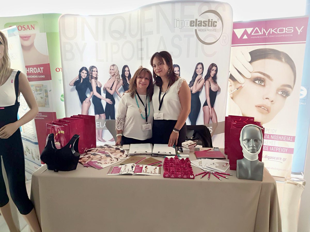 lipoelastic's tweet photo. LIPOELASTIC was present thanks to our Greek distributor, company #DIGAS, at the 4th Aesthetic Surgery Symposium #LIVEMAKEOVER in Athens 🇬🇷 https://t.co/0fi0gXvMIO