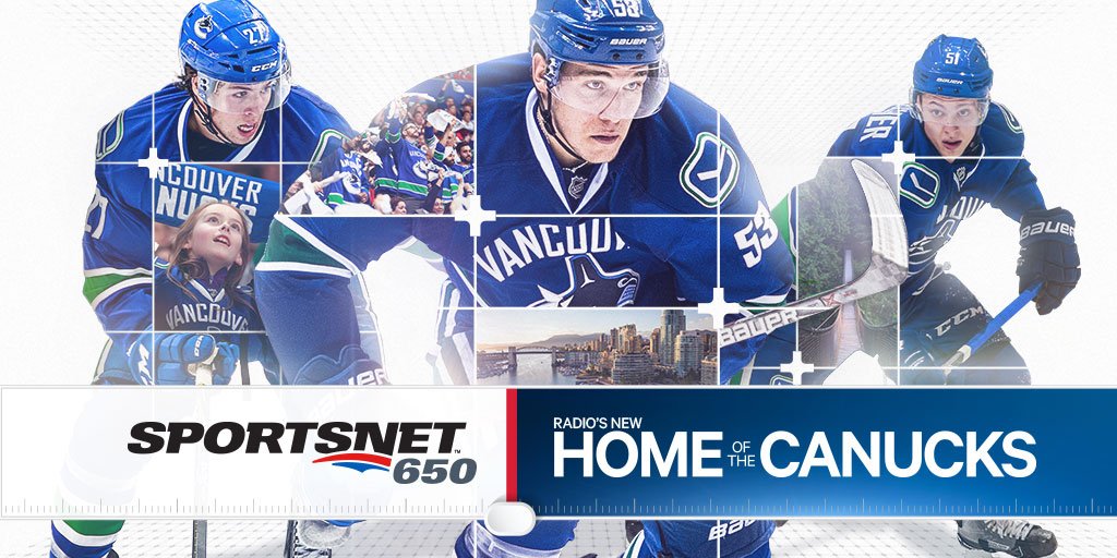 Did you hear? 🔊 <a href="/Sportsnet650/">Sportsnet 650</a> is now ON THE AIR. 📻

👂10AM+ Daniel Sedin &amp; <a href="/1kirkmclean/">Kirk McLean</a> 
👂2PM+ <a href="/SGagner89/">Sam Gagner</a> &amp; <a href="/MichaelDelZotto/">Michael Del Zotto</a>