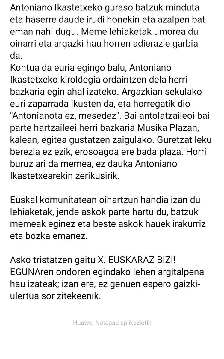 Zarautz_EHE's tweet photo. Meme batekin sortu den gaizki-ulertuaren harira honako oharra kaleratu dugu: #ZEBE2017 #HamaikaEgiteraGoaz https://t.co/PYzywyuUzs