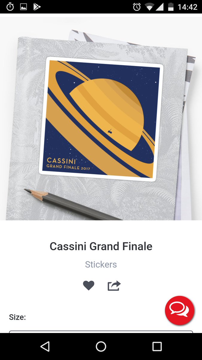 Marka_design's tweet photo. Our @CassiniSaturn #GrandFinale "mission patch "stickers. 20% off Mon 4 Sept. #cassini #saturn #spaceHorizons
https://t.co/h5OAPujxNv https://t.co/91t8AnlSfV