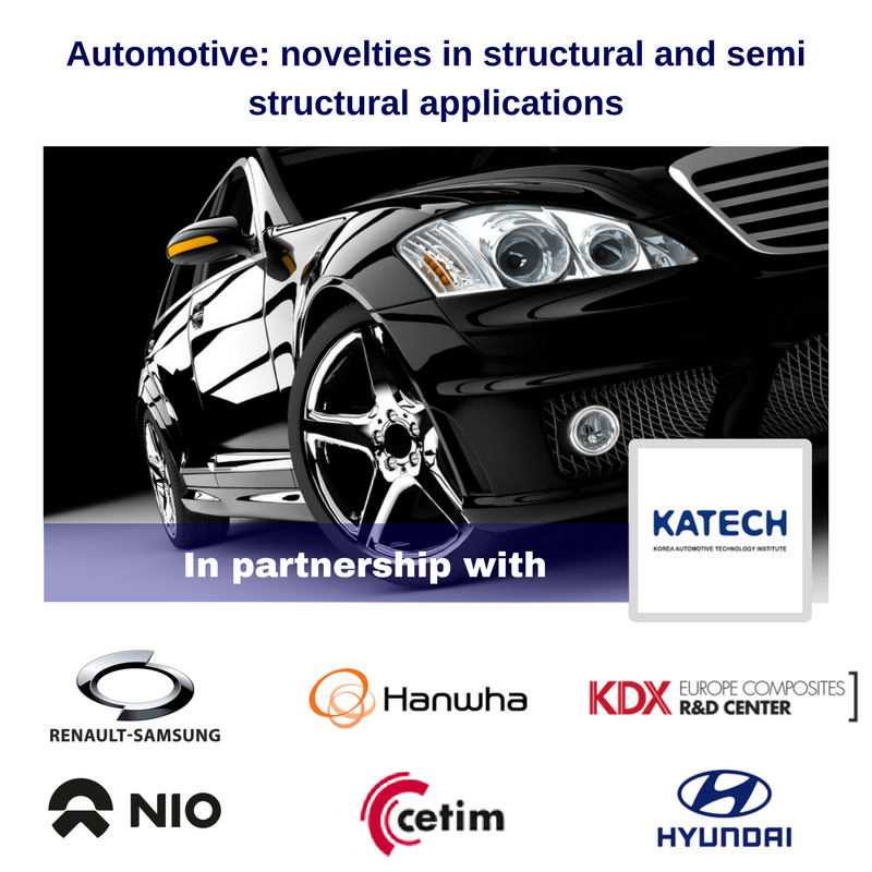 Conferences at #JECAsia2017 - Session 2: #Automotive 
 goo.gl/6ym7a7 #Composites #lightweight 
Register: goo.gl/GWA1sj