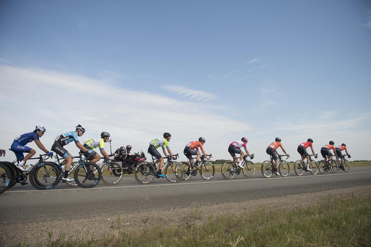 Final day! Rally Cycling set to defend <a href="/evanhuffman/">Evan Huffman</a>'s yellow jersey. <a href="/TourOfAlberta/">ATB Tour of Alberta</a> live stream at 3:00 PM (MDT) rallyte.am/Alberta17Live