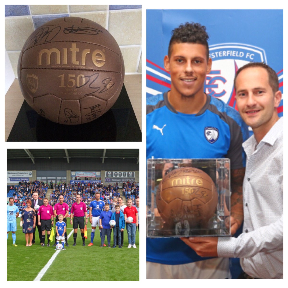 SportwiseDerby's tweet photo. Thanks to @ChesterfieldFC for a great day of hospitality #spireites #coventry #sponsors https://t.co/AKcWBTfZOv