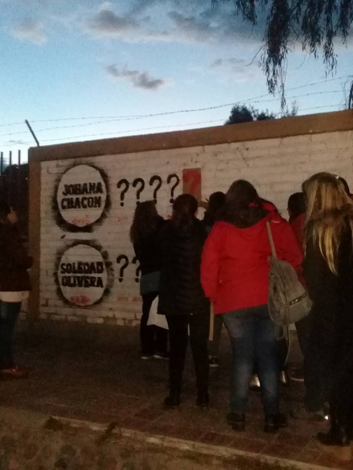 Buscamos a Johana Chacón gracias a sus valientes maestras entre ellas la imprescindible <a href="/silviaminoli/">silvia minoli</a>