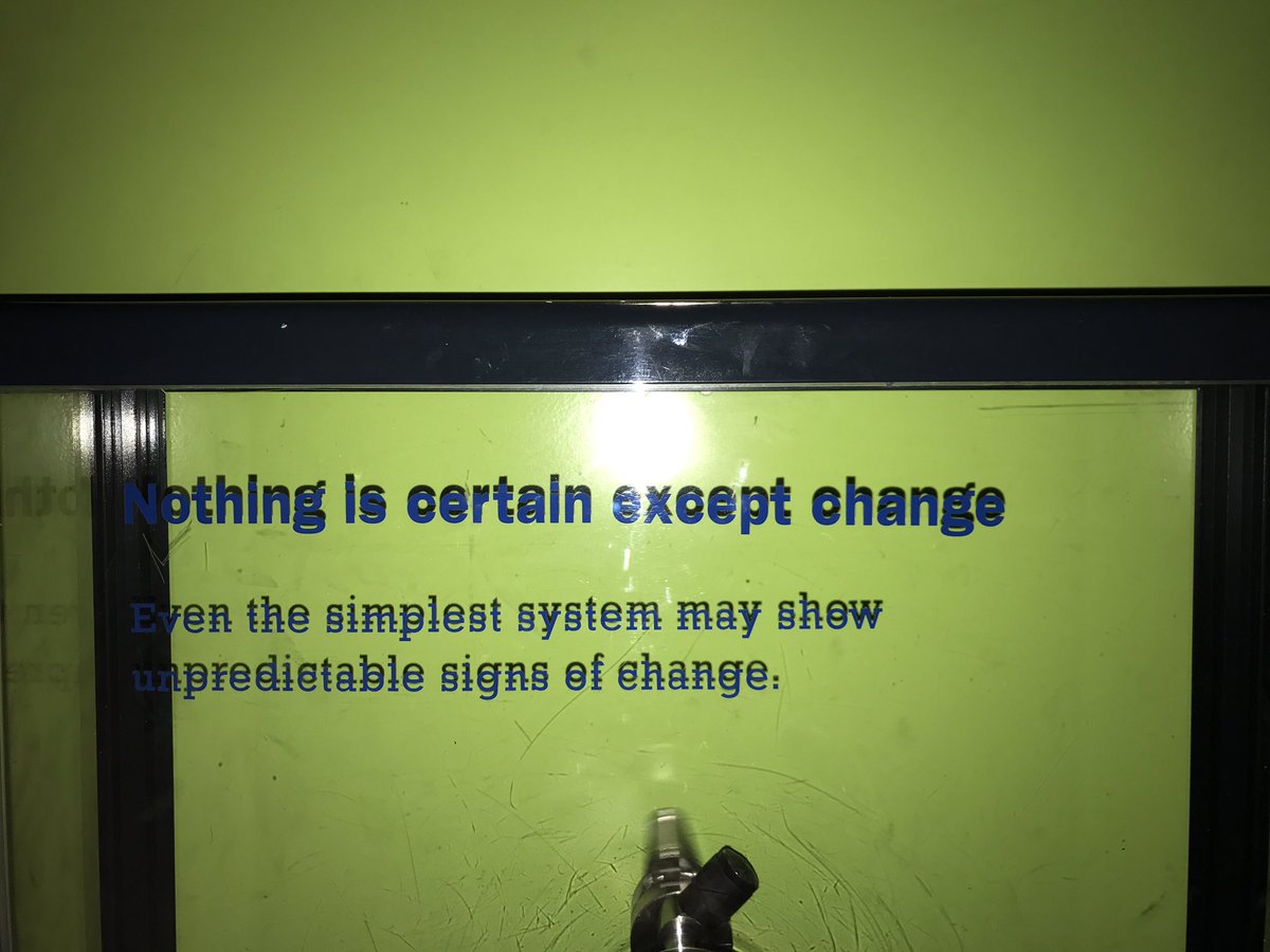 A great quote ...from The Natural Science Museum in London!