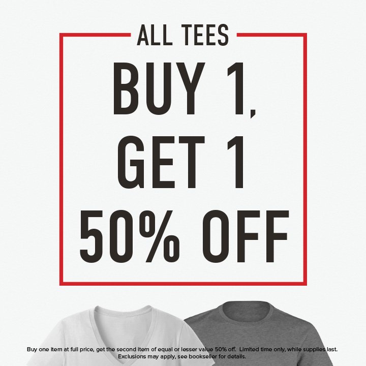 Your college wardrobe isn't complete until you have a logoed tee. Actually...Make that two! Shop here: expi.co/01WiQo