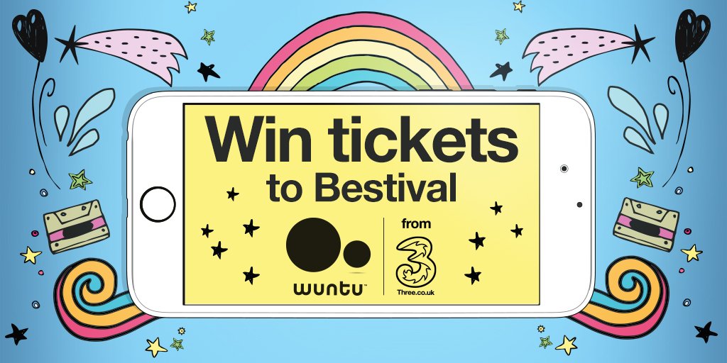 #Win backstage camping tickets to <a href="/Bestival/">Bestival</a> courtesy of #Wuntu! Follow &amp; retweet to be in with a chance! 🌈☮️🎉 Ts&amp;Cs👉bit.ly/2gv4rE