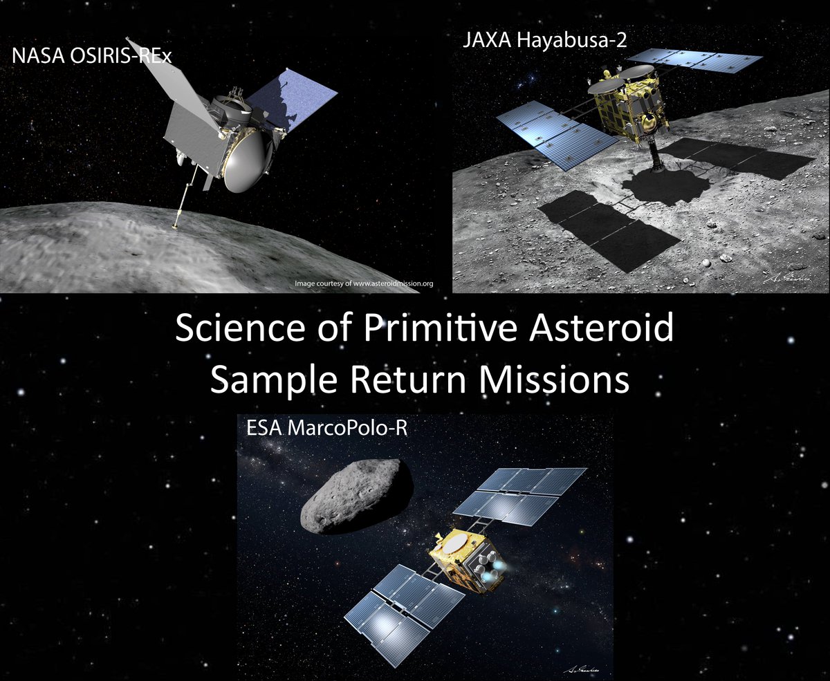 The Science of Primitive Asteroid Sample Return - <a href="/RoyalAstroSoc/">Royal Astronomical Society</a> meeting on the 13th Oct ras.org.uk/component/gem/…