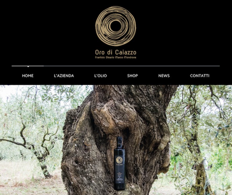 Il sito web realizzato per Oro di Caiazzo - Frantoio Oleario Marco Mondrone è ONLINE! Date uno sguardo ;) orodicaiazzo.it