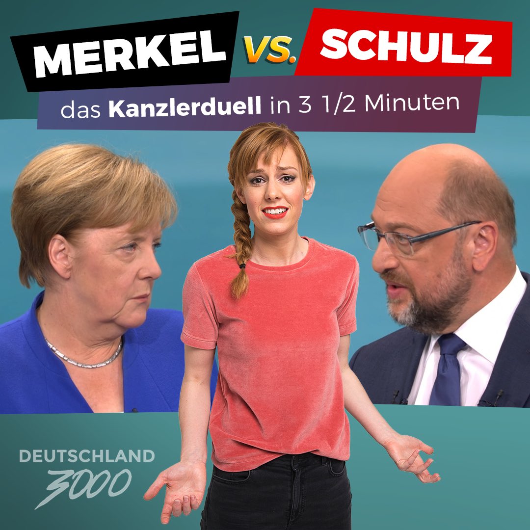 #tvduell verpasst? Kein Problem! Hier ist alles, was du wissen musst - in 3 1/2 Minuten ⏱👊🏻💥
facebook.com/Deutschland300…