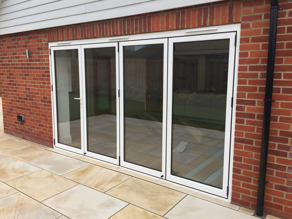 ridonglass's tweet photo. Here are some new Aluminium Bi Fold doors we fitted, really makes an impression. Check out website for more info. https://t.co/TwNDsikBWV
