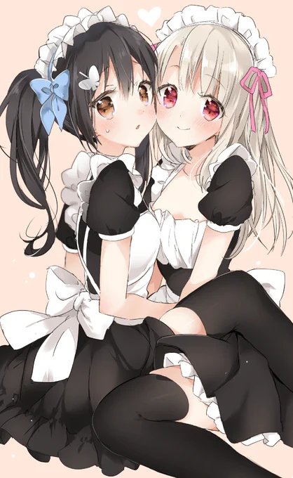 プリヤカフェのメイド服可愛いな～と! 
