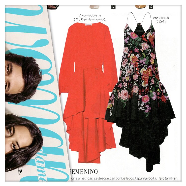 AnaLocking's tweet photo. Summer trend by @RevistaWoman πΊπΈπΌπ€ #AnaLocking embroidered dress π€ #TheThinkerLockingβ¨Thks #LauraGarciaDelRio π https://t.co/fXOi5VJyAL