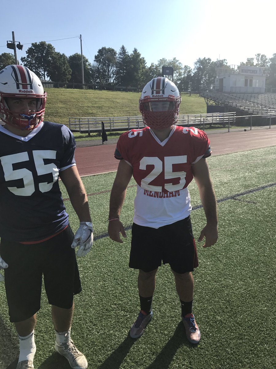 Coach_Ressler's tweet photo. Break out the throwback jerseys for game week#MendhamFootball #Pride #Tradition #Attonito #Carpluk #Kirk https://t.co/tk4E1udI66