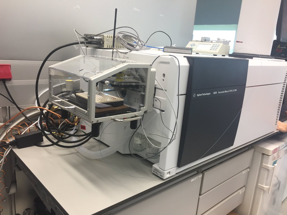 forensicchemist's tweet photo. Today @Prosolia is installing the first ever DESI-2D on an Agilent QToF. Very exciting! https://t.co/T6FpdUURkx