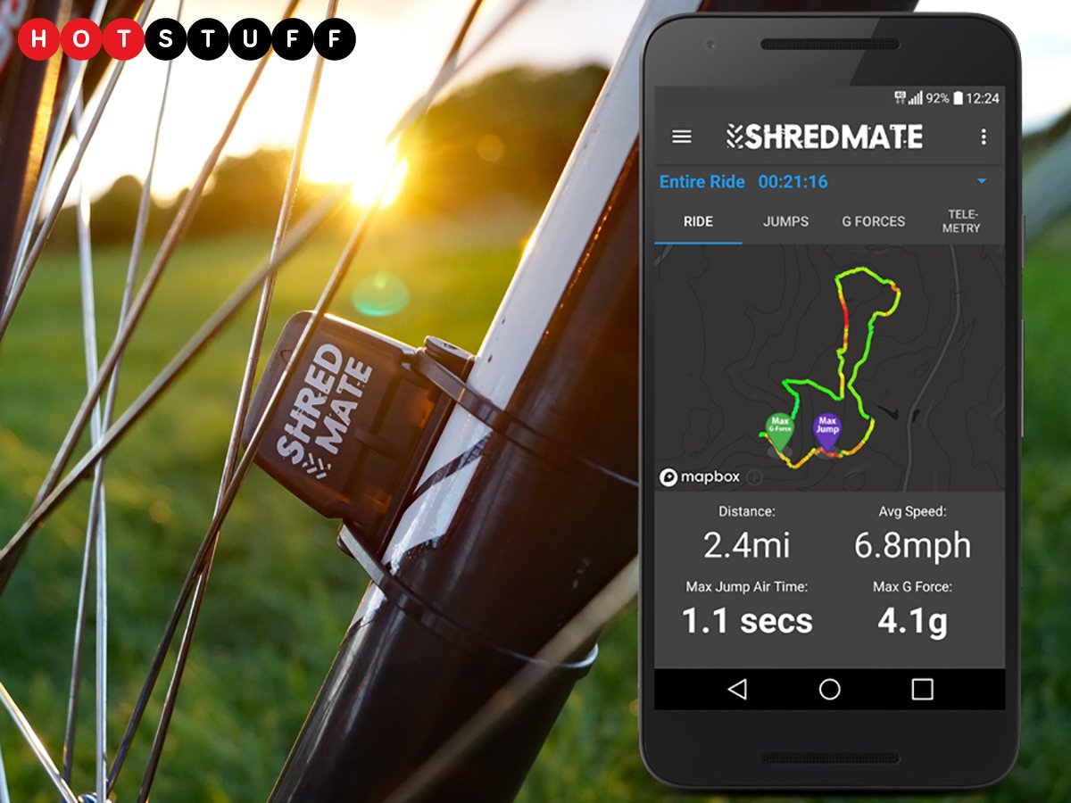 StuffTV's tweet photo. 🔥ShredMate is a bike sensor that tracks every aspect of your ride🚵‍♀️💨 from max jump airtime to speed 👉https://t.co/CPjotC23Ow @shredmate https://t.co/TiFRRTNZQY