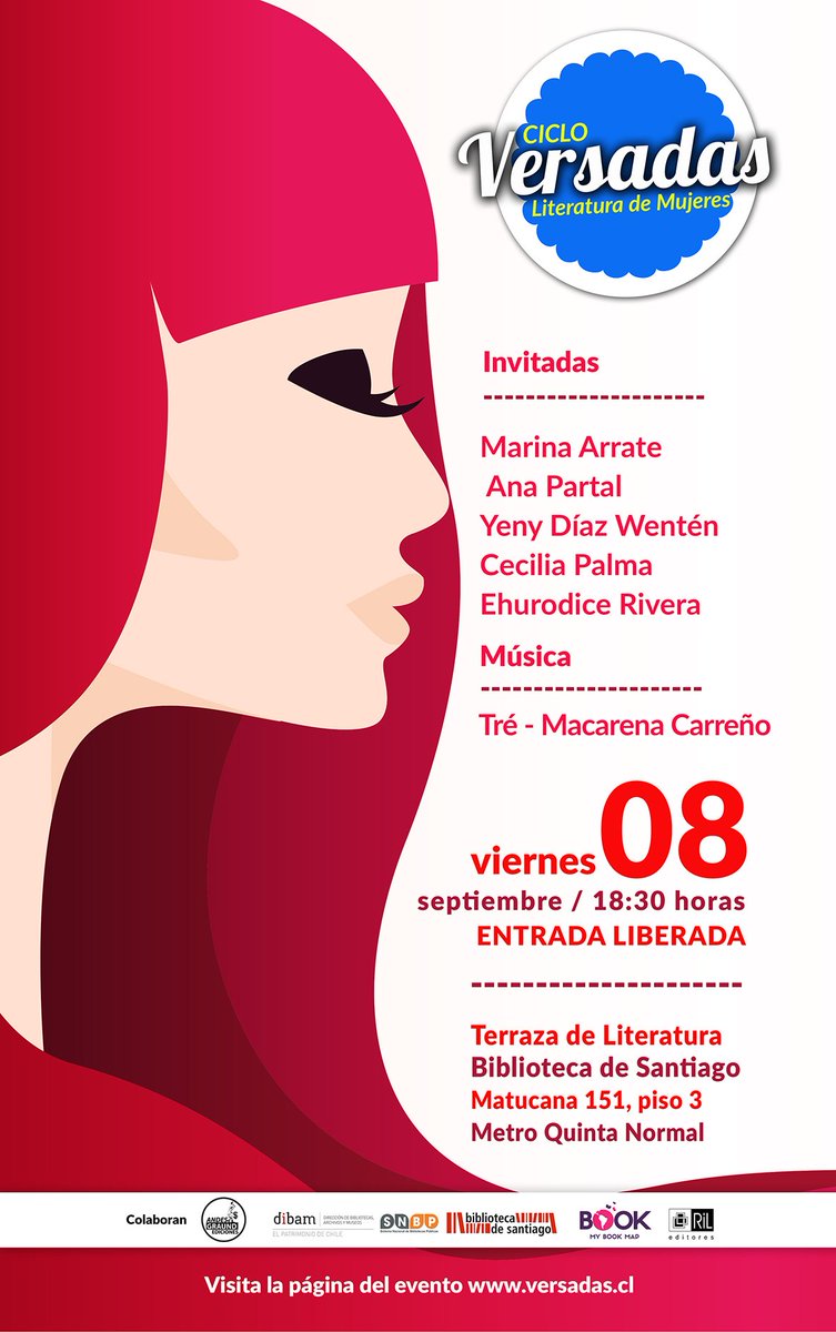 versadasciclo's tweet photo. Este Viernes a las 18:30 hrs #entradaliberada #BibliotecadeSantiago @panoramasgratis @UrbanoPanorama @letrasengenero @ObservatorioGE https://t.co/QglxfT1h2H