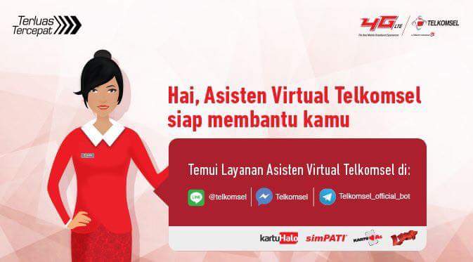 Ravenavenaaa15's tweet image. like Fanpage dan Telegram Telkomsel untuk bisa berinteraksi dengan Asisten Virtual Telkomsel
#tseljuara #tselsmg #loopid 
#tcash #smg04
