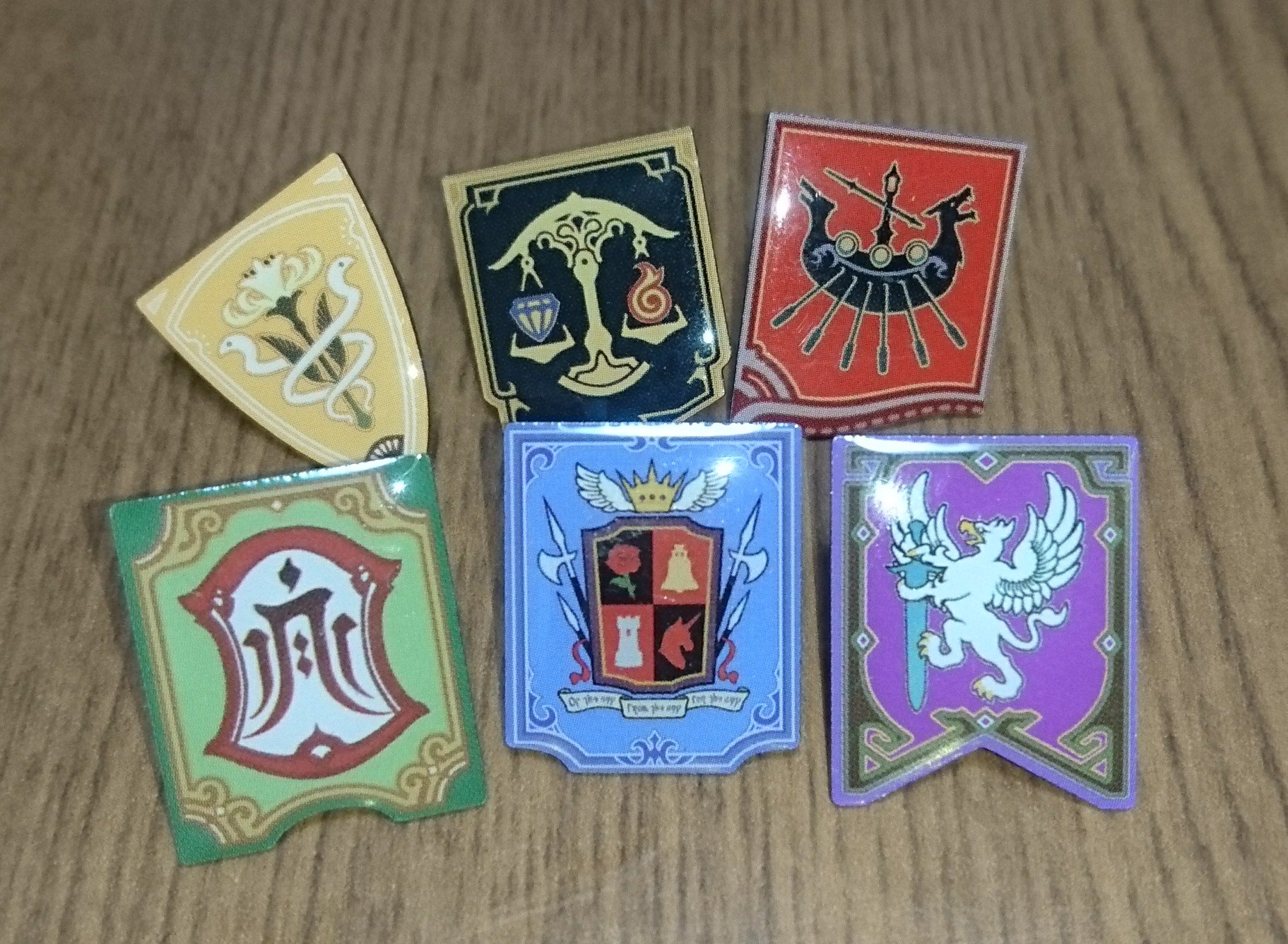 FF14 レアグッズセット オルシュファンアクキー 国旗ピンバッチ