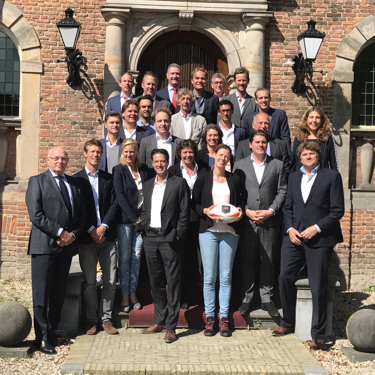 Inspiring morning final Sports leadership presentations <a href="/NyenrodeBU/">Nyenrode</a> #sustainablesports