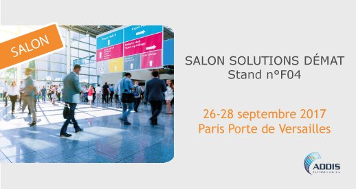 ADDISTechno's tweet photo. 💻Réservez votre place pour le prochain salon Solutions Démat et rencontrez nos experts #numérisation #LAD #GED https://t.co/7PpJx75HRi https://t.co/vs0GrhT7yd