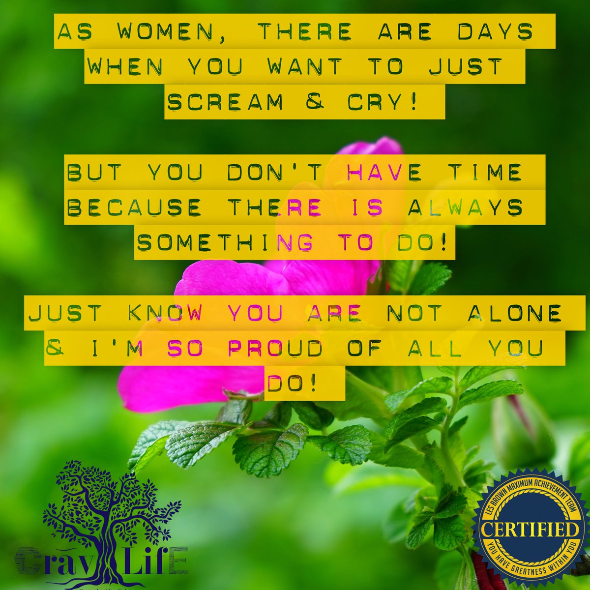 OctaviaInspires's tweet photo. #LoveYourSelf
#YouAreStrong
#WeAllCry
#YouAreLoved
#CravLife https://t.co/sFv6ZAF9Jz