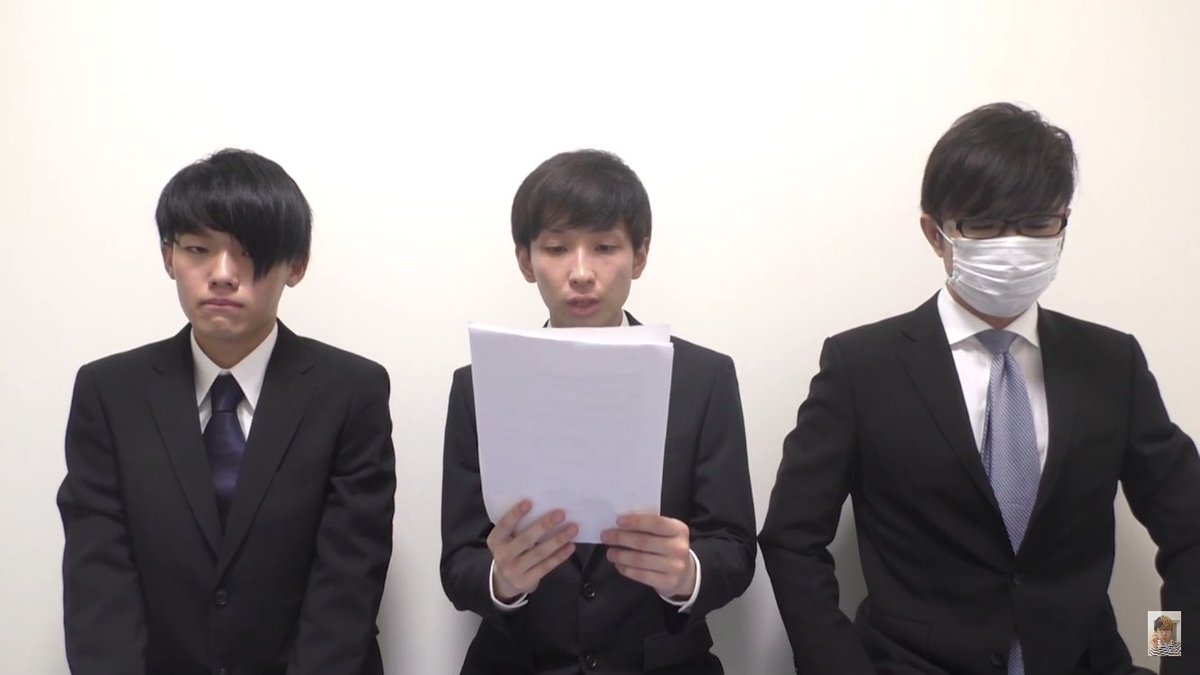 O Xrhsths Mur大先輩によって覚醒した男 Sto Twitter 両方共に謝罪の