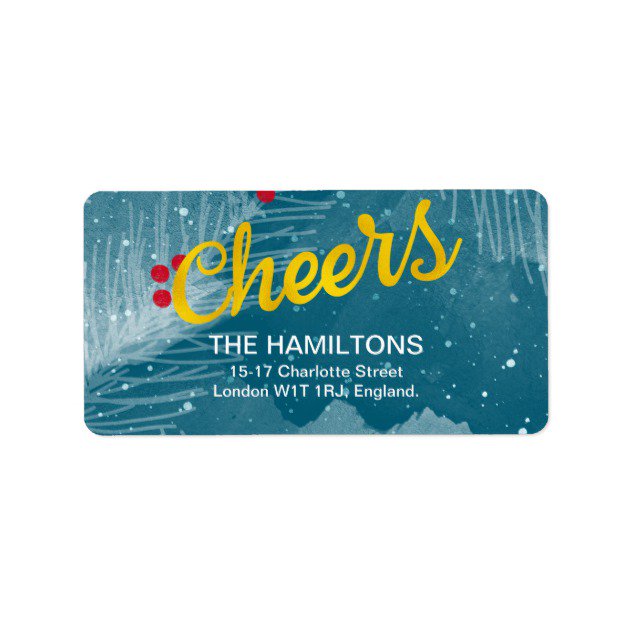 BluebirdInvites's tweet image. Holiday Cheers #Christmas #AddressLabel bit.ly/2ezIUdM