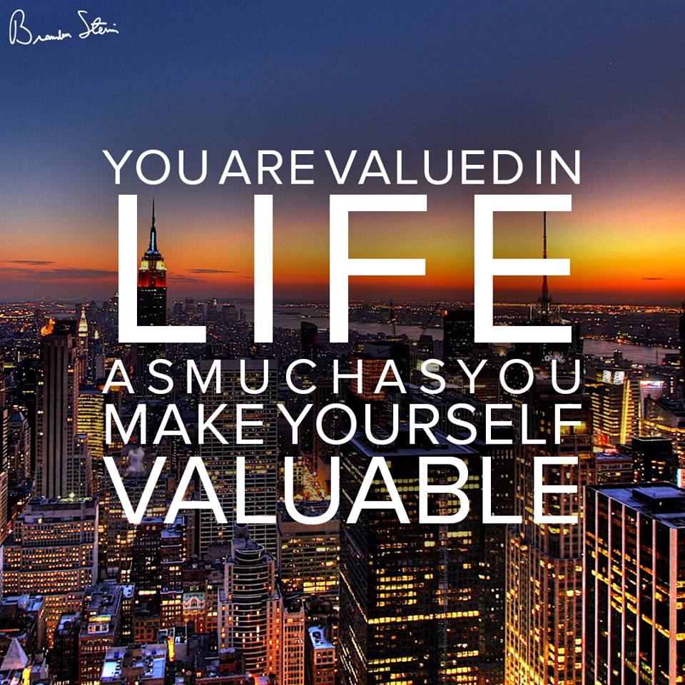 What is your value?