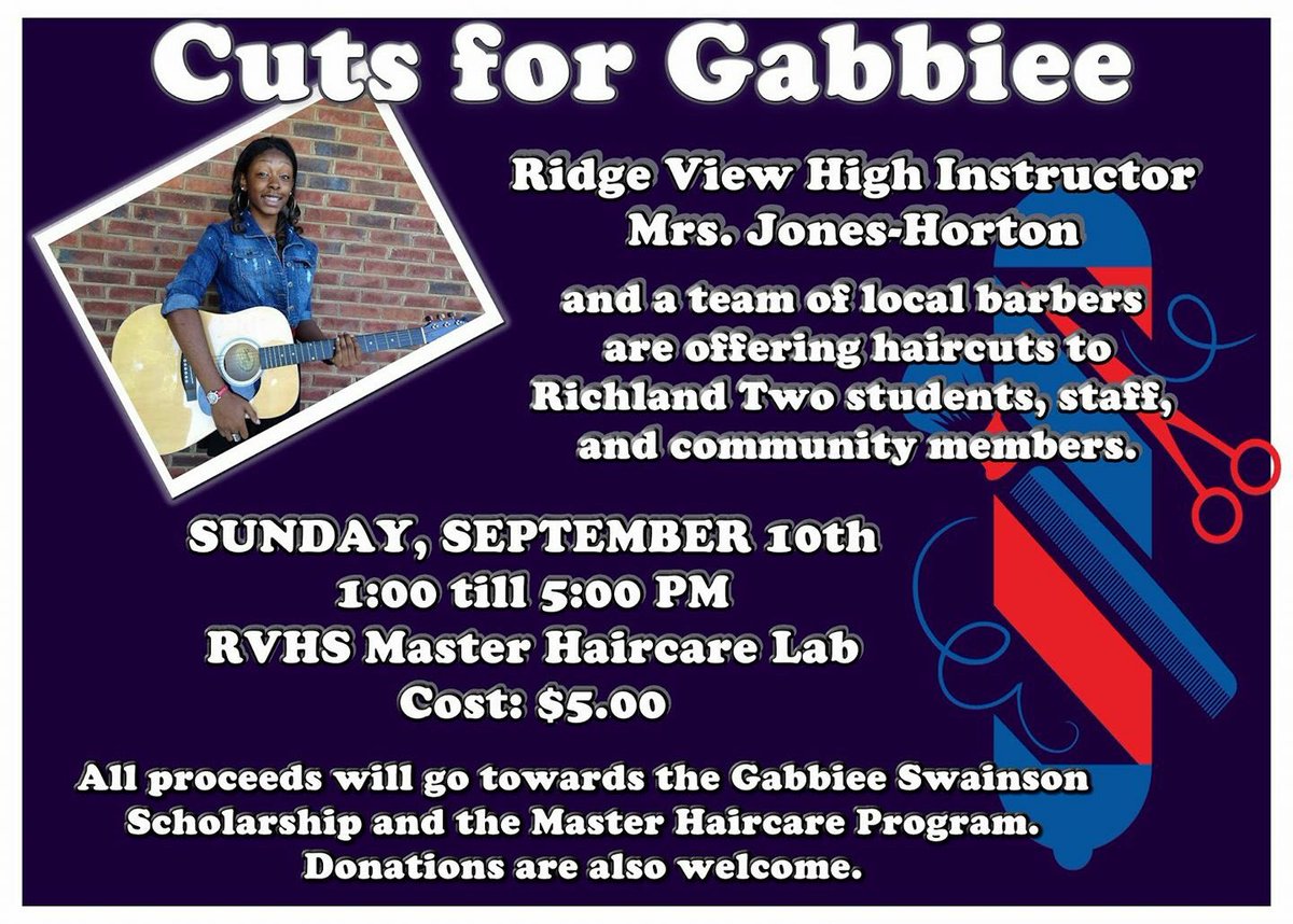 RT RT DrMarlonThomas: Come join us on Sunday, September 10th from 1:00 - 5:00 PM at Ridge View High School
