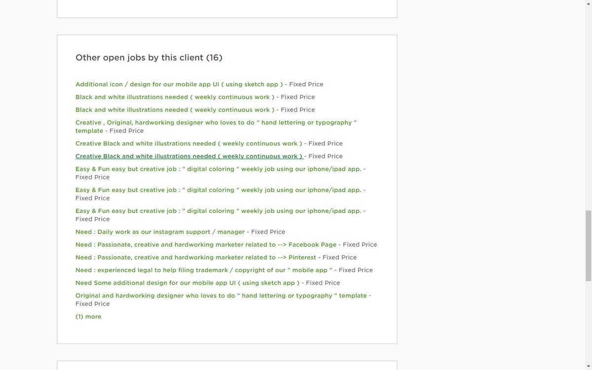NickyFreelancer's tweet image. What if a client posts several similar jobs, interviews, asks to show demo pictures and nobody hires? #Upwork #UpworkHelp