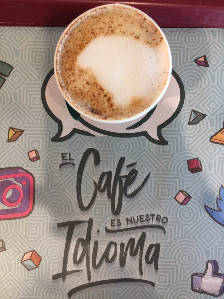 cafeviajarvivir's tweet photo. El idioma del mundo! #CoffeeLover #coffeeforsoul #cappuccino @SweetandCoffee ☕️✈️ 🌎 https://t.co/uBmubnmbj9
