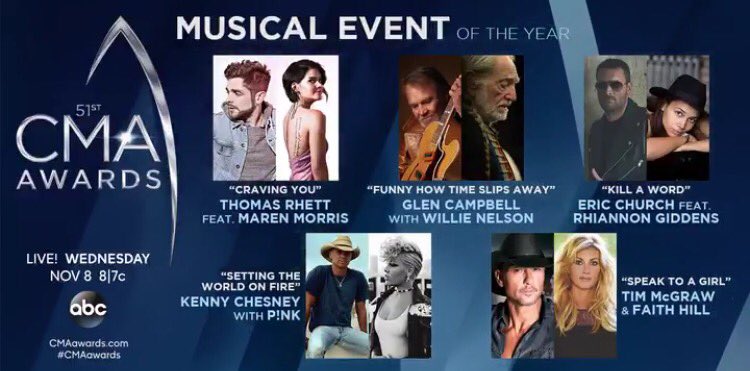 ThomasRhett's tweet photo. THREE #CMAawards noms to kick off album release week!! Thanks @CountryMusic feeling the love https://t.co/AM4LagYiUO