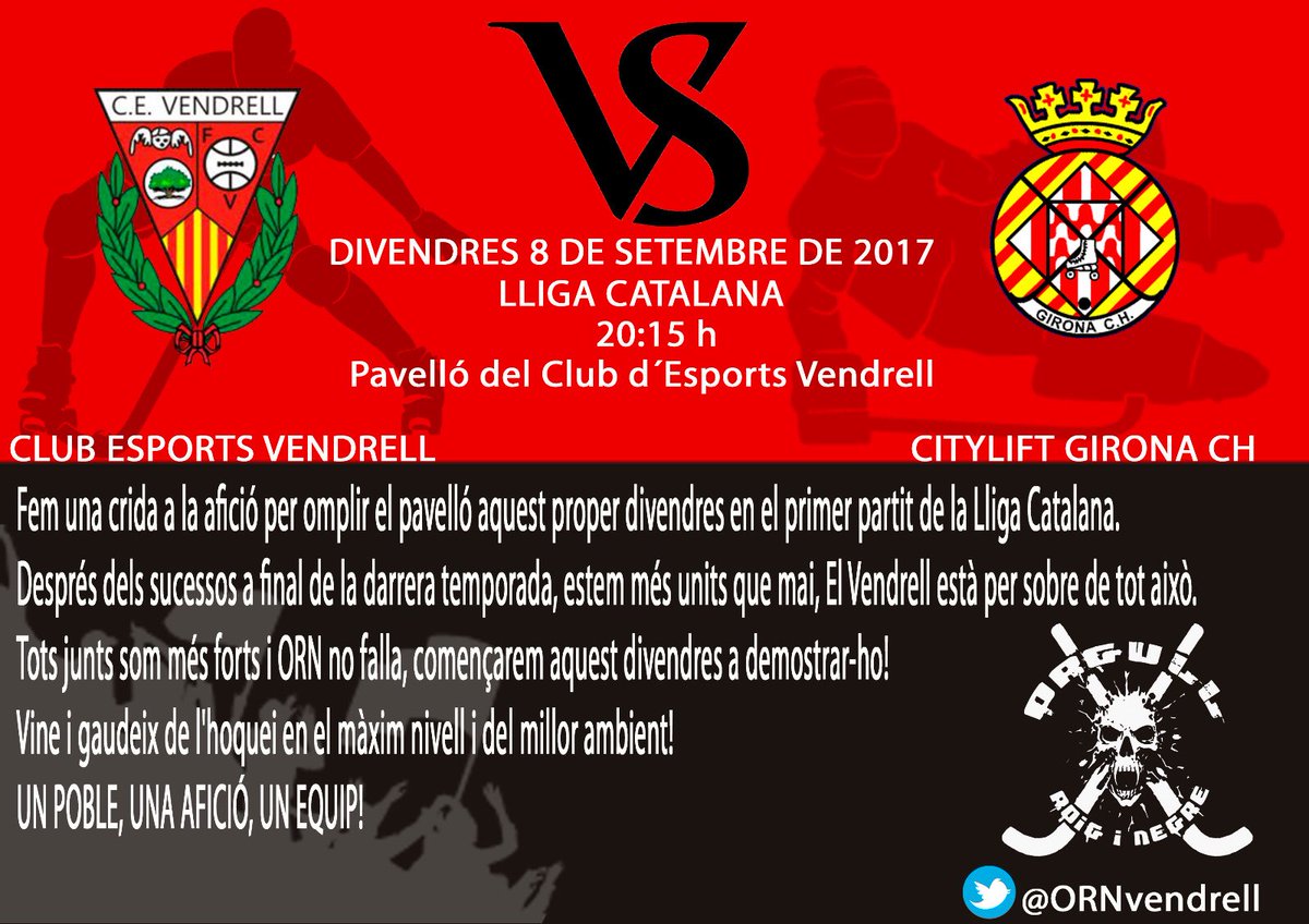 ORNvendrell's tweet photo. Tots junts som més forts! @okcevendrell #totsjuntssommesforts https://t.co/49EnRgy3fj