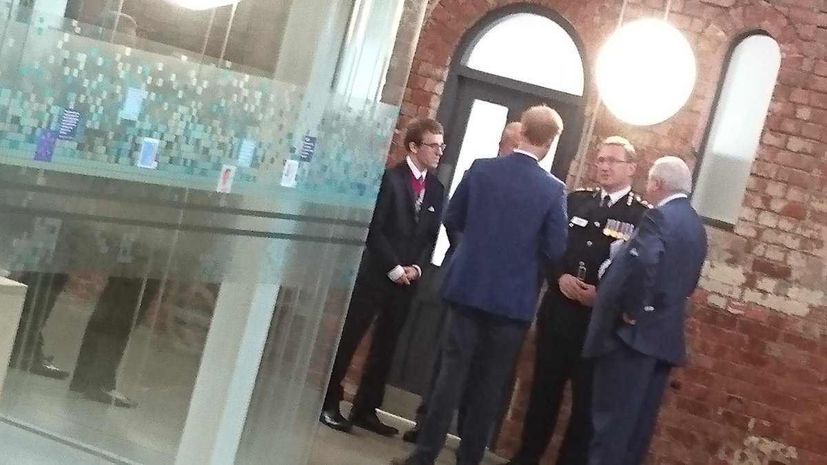 Well it's not every day your offices are visited by Royalty - great to see Prince Harry <a href="/ashtonoldbaths/">Ashton Old Baths</a> today.
