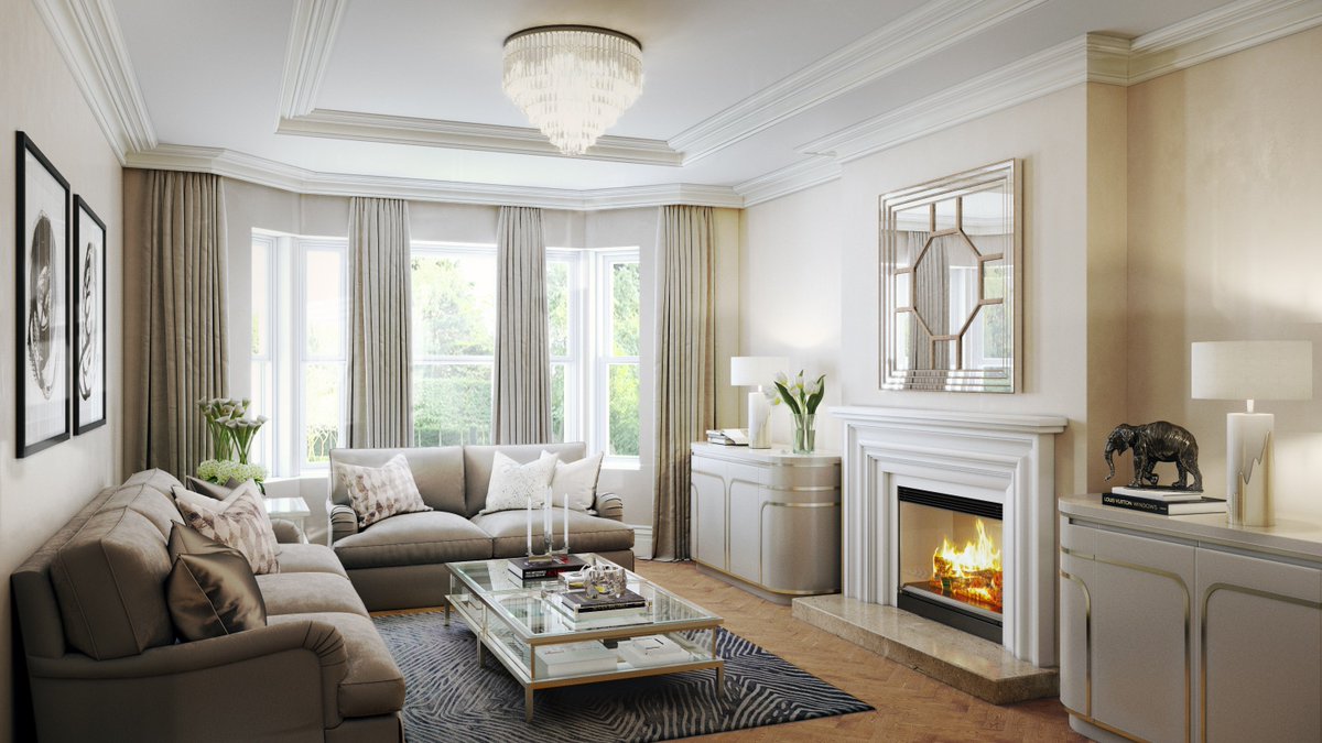 SearchfieldHome's tweet photo. Just 6 months to go until the completion of Oatlands Court, #Weybridge, comprising six luxurious townhouses. Here's a glimpse of the lounge! https://t.co/rVdEePifw9