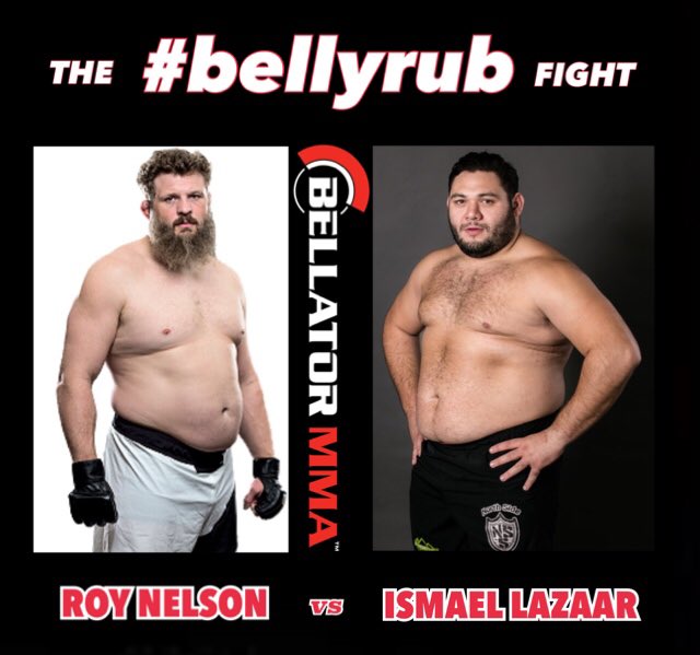 OfficialSaschaK's tweet photo. @ScottCoker & @rich_chou
this would be a awesome @BellatorMMA Fight
@roynelsonmma VS #IsmaelLazaar
some real "HEAVY"weights clash
#bellyrub https://t.co/utJTRuslvv