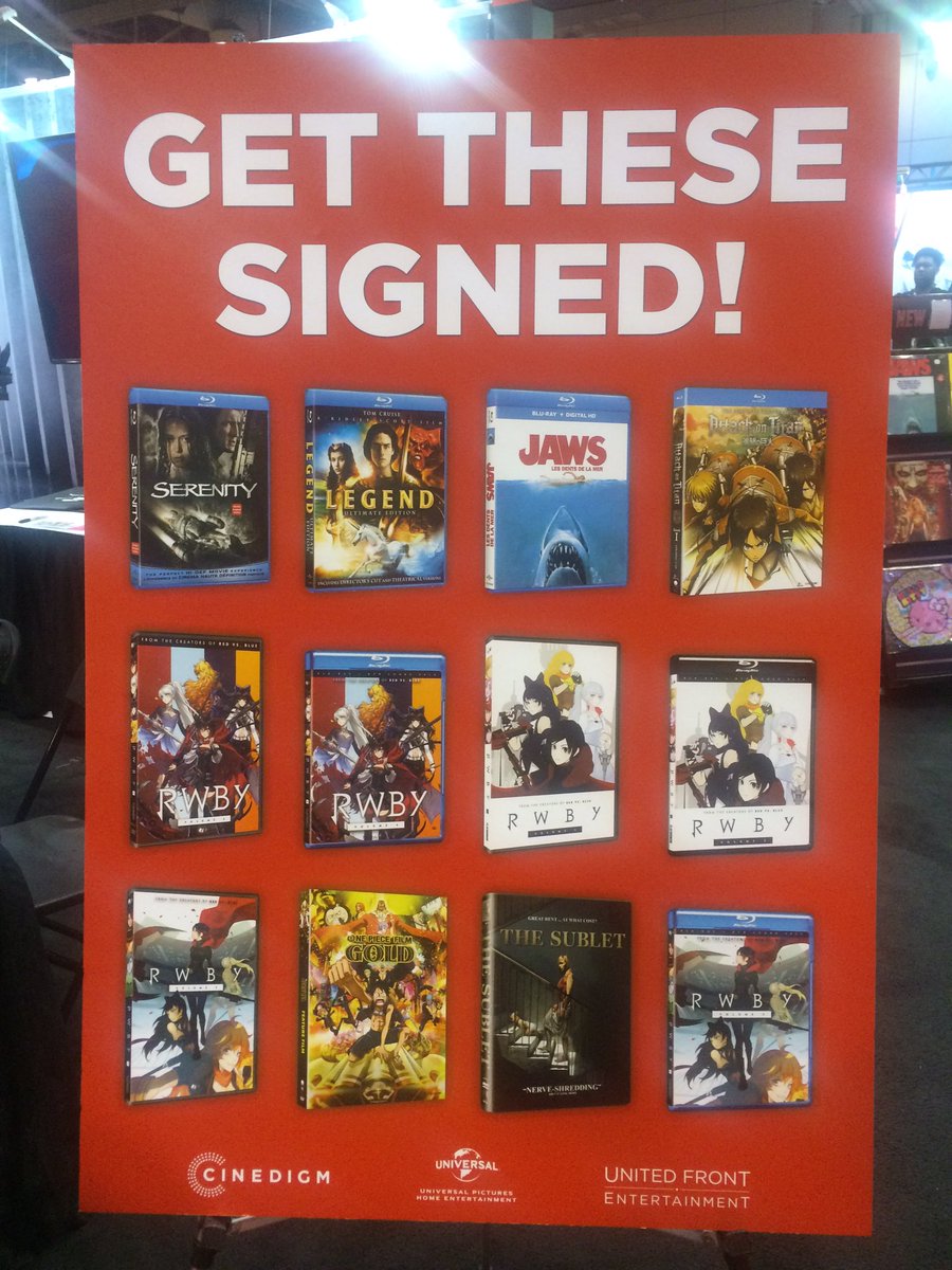 TheSublet_movie's tweet photo. Photos from the @sunriserecords booth at @FANEXPOCANADA #TheSublet https://t.co/VhgJtOae7x