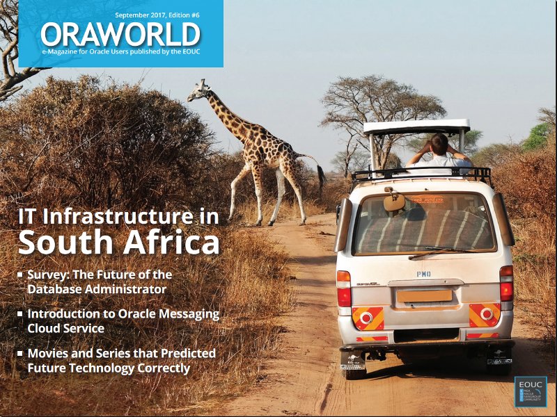 #ORAWORLD e-magazine no. 6 is out now! Get your free copy at oraworld.org <a href="/aaharon/">Ami Aharonovich</a> @PhilAtCapgemini <a href="/POUG_ORG/">ORA-600</a> <a href="/SAOUG/">SAOUG Connect</a> <a href="/OracleSCA/">OracleSCA</a>