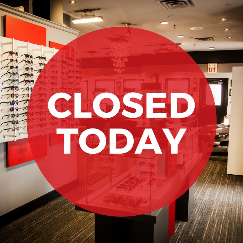 specsonpearl's tweet photo. We are closed today for #LabourDay &amp; re-open tomorrow at 10am. Take in these last couple days before #BackToSchool! #SpecsOnPearl  #BurlON https://t.co/JEPYdmFpfi