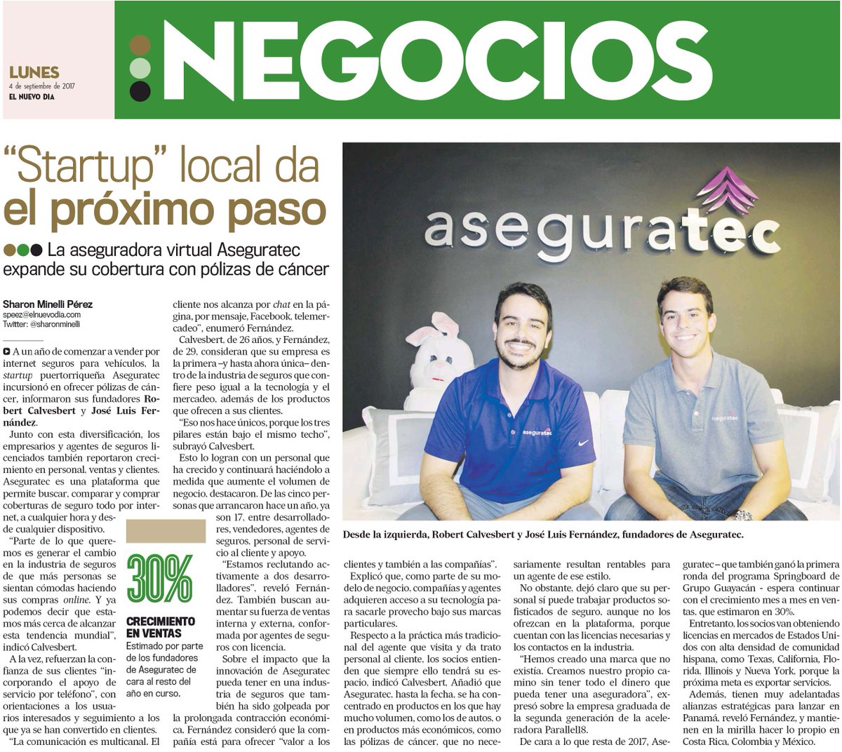 GrupoGuayacan's tweet image. ¡Orgullosos de @aseguratec #EnterPRize2016 y #SPRINGBOARD2016 por su expansión de servicios, ventas y clientes! #movingPRforward