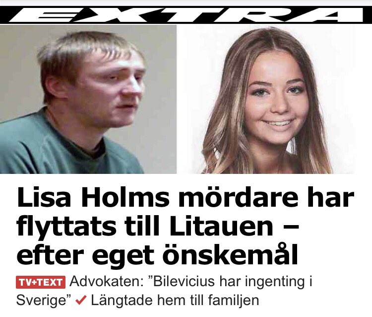 Fotbollsdamp's tweet photo. "Längtade hem till familjen". Ganska säker på att Lisas familj saknar henne med..... avrätta honom https://t.co/ti9hK1cmwz