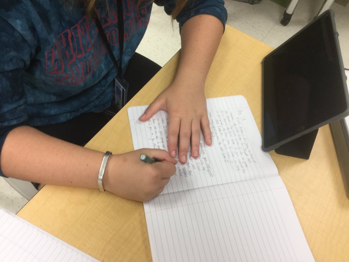 GSoxELA's tweet photo. Enjoying Writing Workshop.  Gathering "seed" ideas for writing memoirs.
#lex1darestoteach https://t.co/vvPkrqgEyq