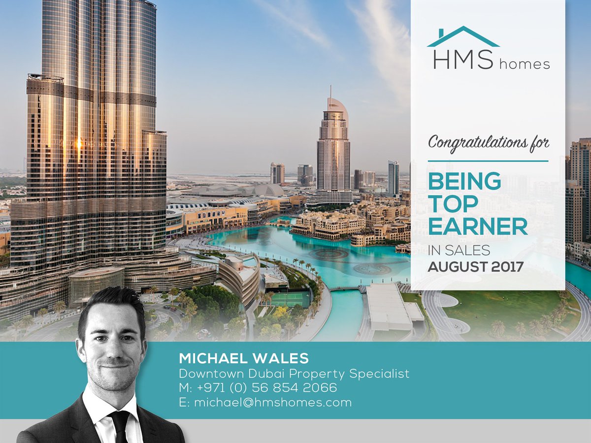 #Congratulations to Michael for being the #TopSalesconsultant in August.