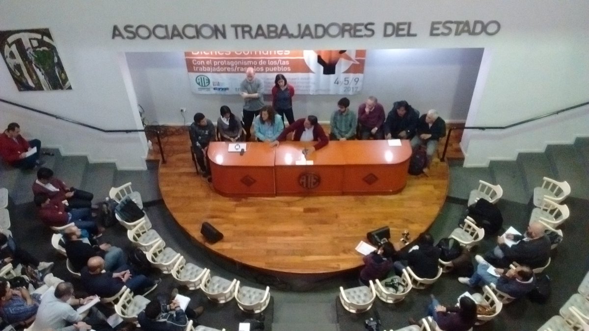 CTAGlobal's tweet photo. Apertura del Encuentro Matriz Energética y bienes Comunes - debatimos con lxs trabajadorxs  y los pueblos como protagonistas https://t.co/ugEglgEg0e